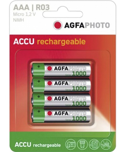 AgfaPhoto AAA Batterijen    00