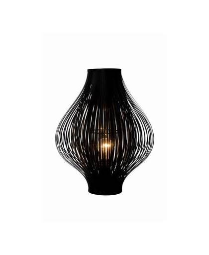 Lucide poli - tafellamp - ø 36 cm - zwart