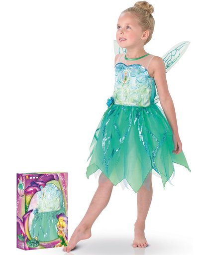 "Luxe Tinkerbell Pixie™ feeën kostuum voor meisjes  - Verkleedkleding - 122/128"