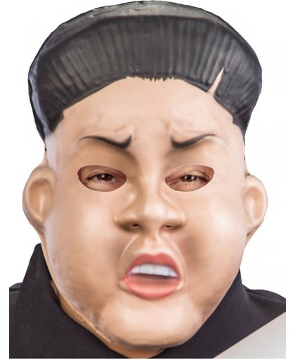 Koreaanse dictator masker voor volwassenen - Verkleedmasker