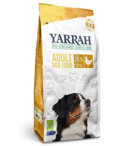 Yarrah Dog 100% Biologisch Hondenvoer - Kip - 15 kg