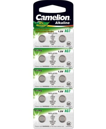 Camelion AG7 alkaline 10-pack