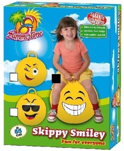 Summertime Skippybal Glimlach 55 Cm Geel