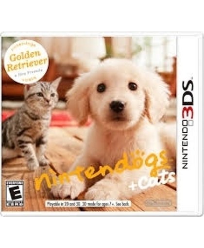 Nintendogs and Cats 3D: Golden Retriever /3DS