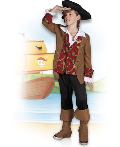 Kinderkostuum Pirate Pedro (10-12 jaar)