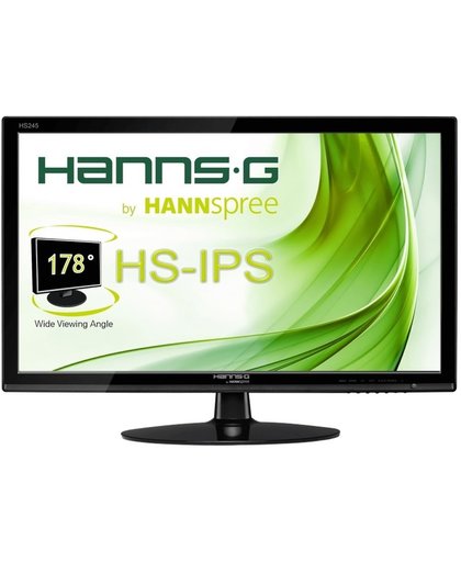 Hannspree Hanns.G HS 245 HPB LED display 60,5 cm (23.8") Full HD Flat Mat Zwart