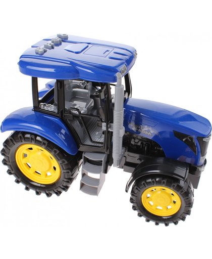 Toi-toys Tractor Licht En Geluid Blauw 28 Cm