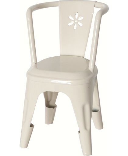 Maileg Metal chair, offwhite