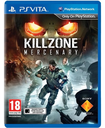 Sony Killzone Mercenary Basis PlayStation Vita video-game