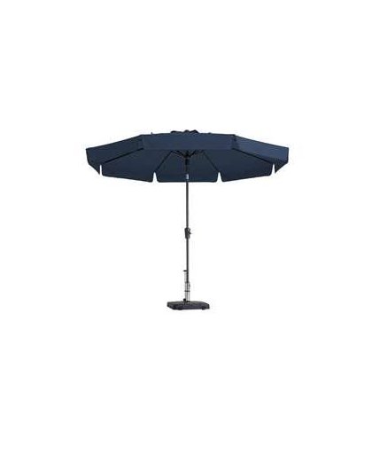 Madison parasol Flores luxe - blauw - Ø300 cm