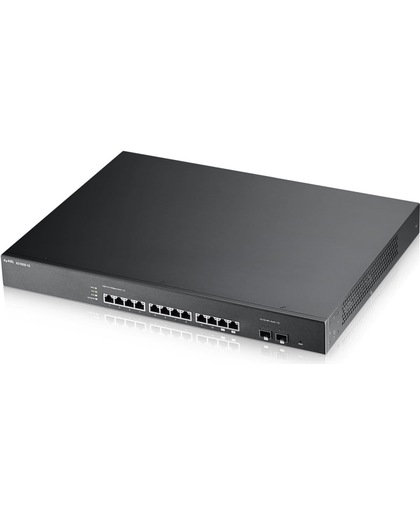 ZyXEL XS1920-12 Beheerde netwerkswitch L2 10G Ethernet (100/1000/10000) 1U Zwart