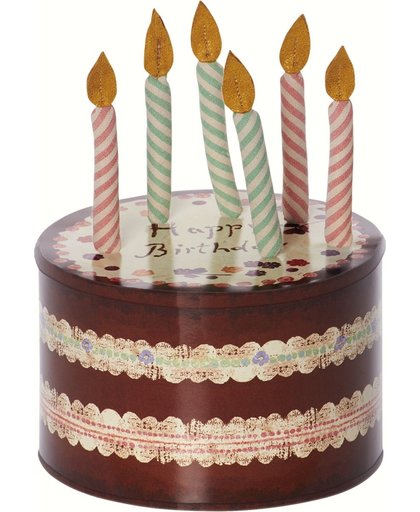 Maileg Birthday Candles in Cake Box
