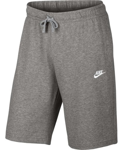 Nike Sportswear Club Short Jersey Short Heren - Dk Grey Heather/White