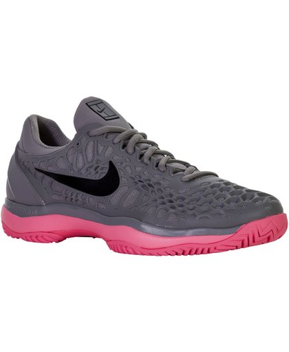 Nike Air Zoom Cage 3 Hardcourt  Tennisschoenen - Maat 45 - Mannen - grijs/zwart/roze