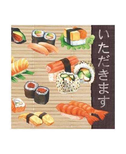 Servetten sushi 3-laags 20 stuks
