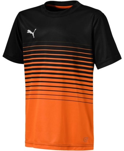 PUMA ftblPLAY Graphic Shirt Jr Sportshirt Kinderen - Shocking Orange-Puma Black