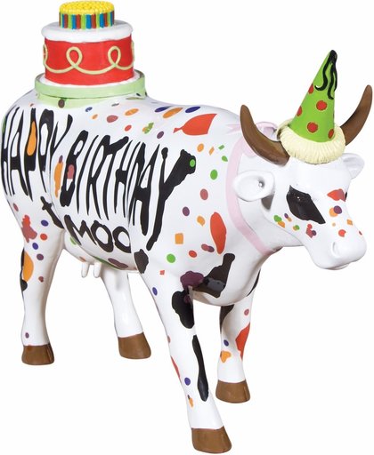 Cowparade Large Happy Birthday to Moo