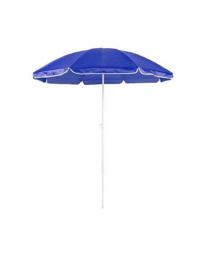 Blauwe strand parasol van nylon