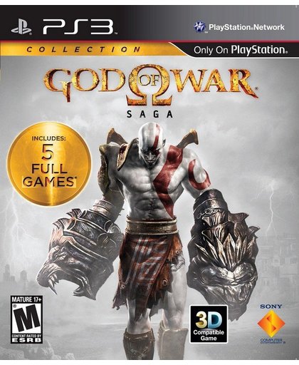 Sony God of War Saga Collection, PS3 PlayStation 3 video-game