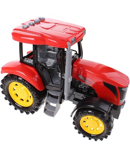Toi-toys Tractor Licht En Geluid Rood 28 Cm