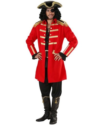 Piratenkapitein outfit voor volwassenen - Verkleedkleding - Medium