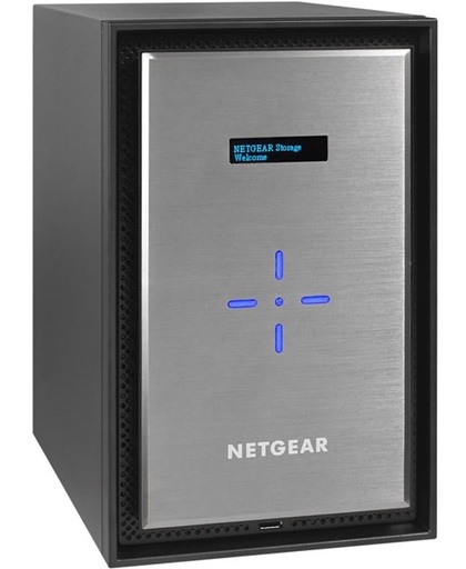 Netgear ReadyNAS 528X Ethernet LAN Mini Toren Zwart, Zilver NAS