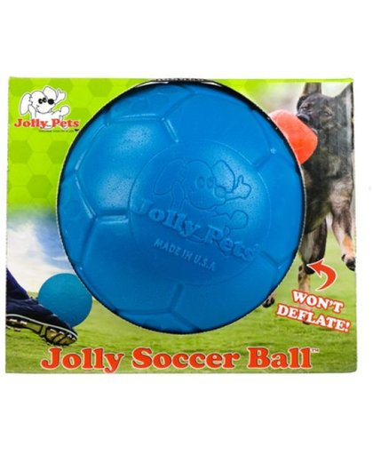 Jolly Soccer Ball Large (8) 20 cm - Oceaan blauw