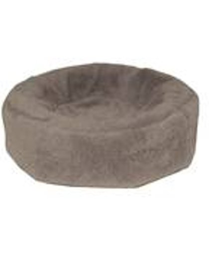 Bia fleece hoes hondenmand taupe 0 50x50x12 cm