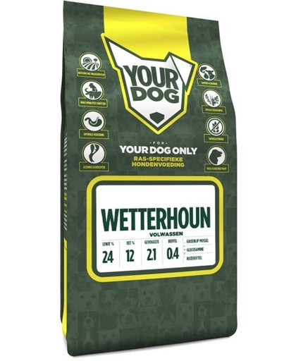 Yourdog wetterhoun hondenvoer volwassen 3 kg