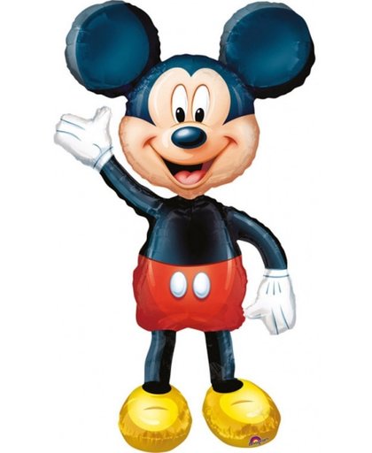 "Enorme aluminium Mickey Mouse™ ballon - Feestdecoratievoorwerp - One size"