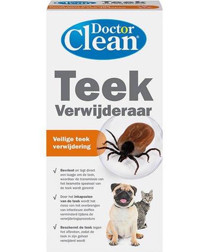 Doctor Clean -Lyme Teken-bevriezen- Teek bevriezen- verwijder tekenTeek verwijderaar set dier - Dieren anti-teekmiddel