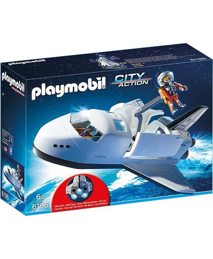 Playmobil Space Shuttle met bemanning - 6196