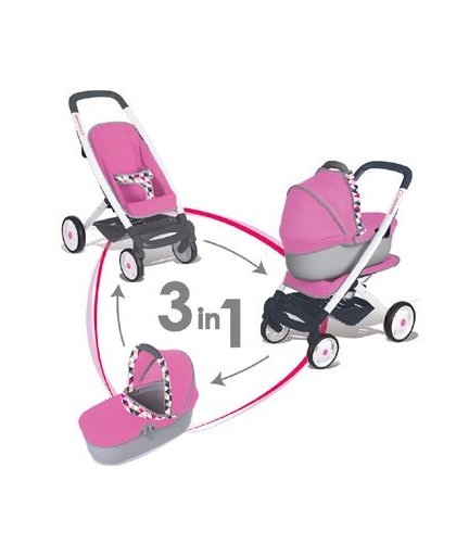 Smoby Quinny 3-in-1 buggy
