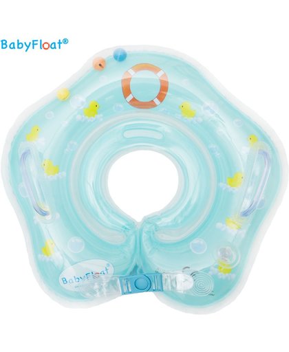 BabyFloat® - CE Goedgekeurde Zwemband Baby Nek - Babyswimmer - Blue