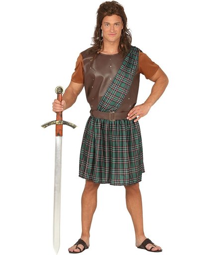 Groene Schotse outfit voor mannen - Verkleedkleding
