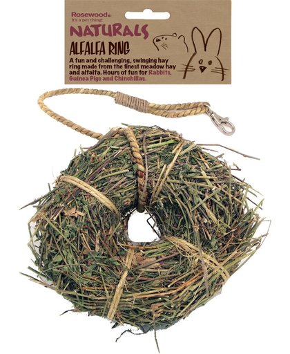 Rosewood naturals alfalfa ring hanger