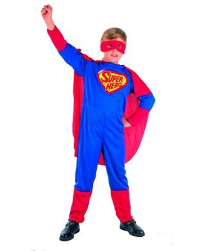 "Verkleedkostuum Superheld voor jongens Carnavalspak - Verkleedkleding - 134/146"
