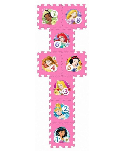 Disney Vloerpuzzel Princess Roze 8-delig