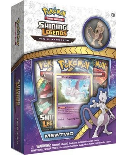Pokémon Shining Legends Pin Box: Mewtwo
