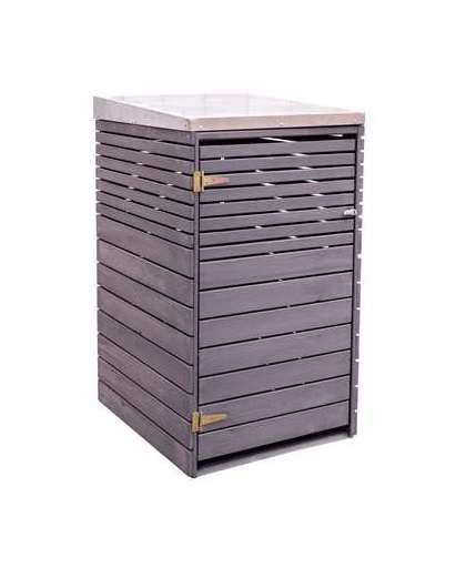 Outdoor Life containerbox Wave - grijs - 125x80x72