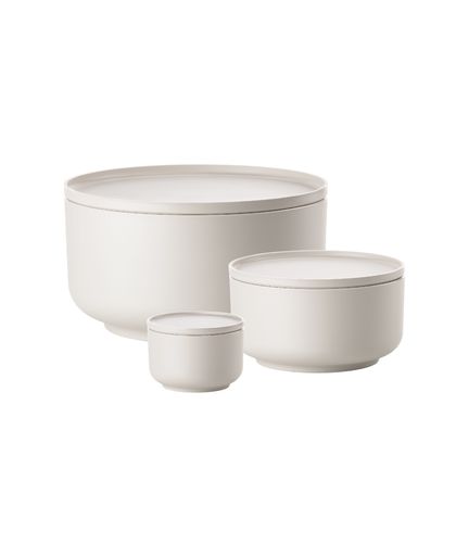 Zone - Peili Bowl/Dish Set - White (361092)