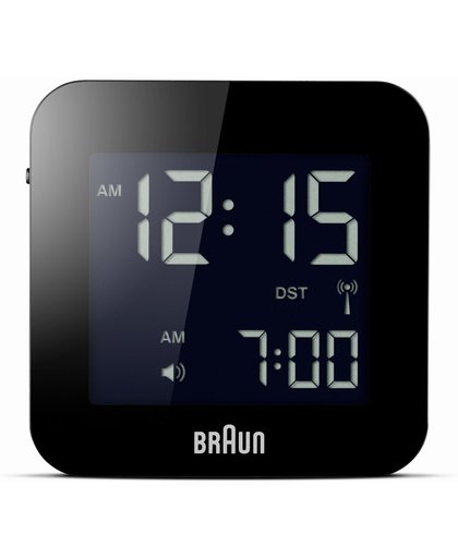 Braun Global Radio Controlled Travel Alarm BNC008BK-RC