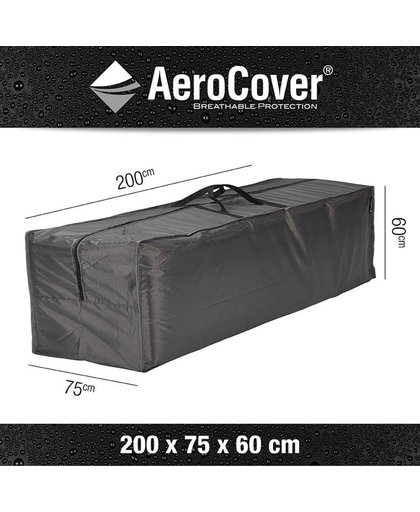 AeroCover kussentas 200x75xh60 - antraciet