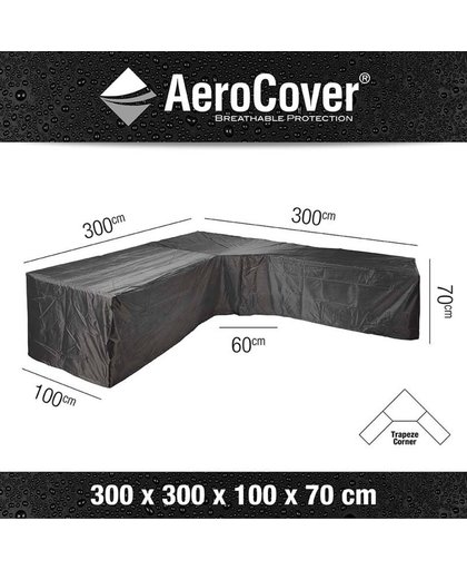 Aerocover loungesethoes big corner L-vorm 300x300x70 cm.