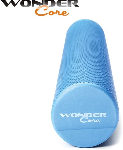 Wonder Core Foam Roller - 45 cm - Blauw - Massage en Stabiliteitstraining