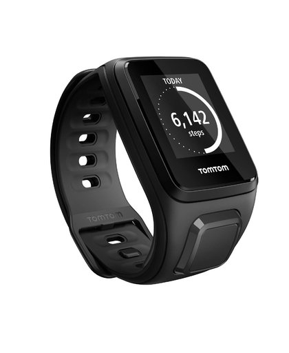 TomTom Spark 3 Cardio, zwart (S) sport horloge