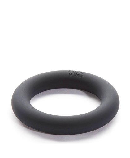 siliconen cock ring - grijs