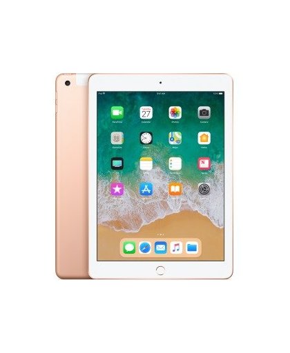 Apple iPad (2018) Wifi + 4G (128GB) goud
