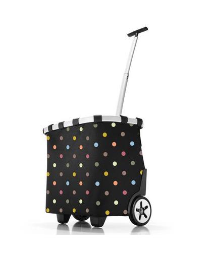 Reisenthel Carrycruiser Boodschappentrolley - Polyester - 40L - Dots Zwart