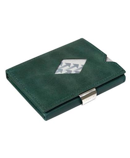 Exentri Leather Wallet Emerald Green